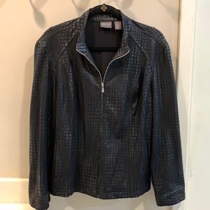 Casual zippered jacket